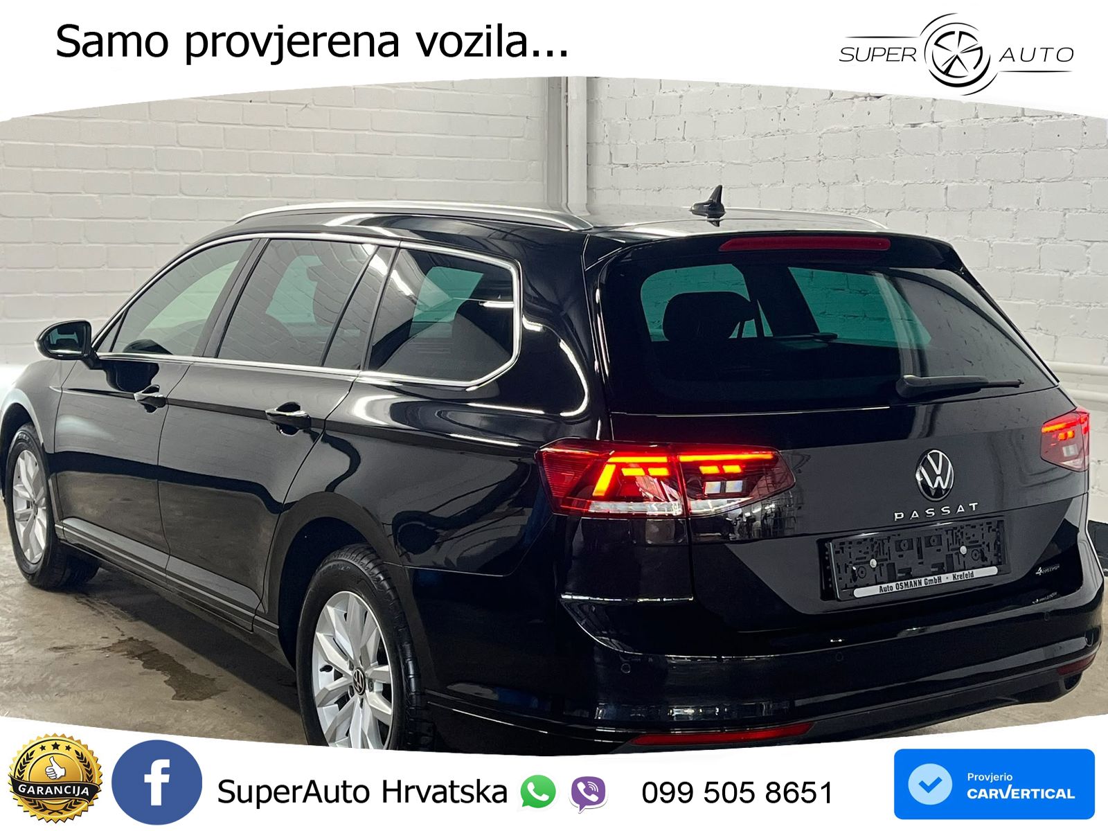 Volkswagen Passat Variant 2.0 TDI (200 KS) 4MOTION DSG Business LED+GR SJED+ACC