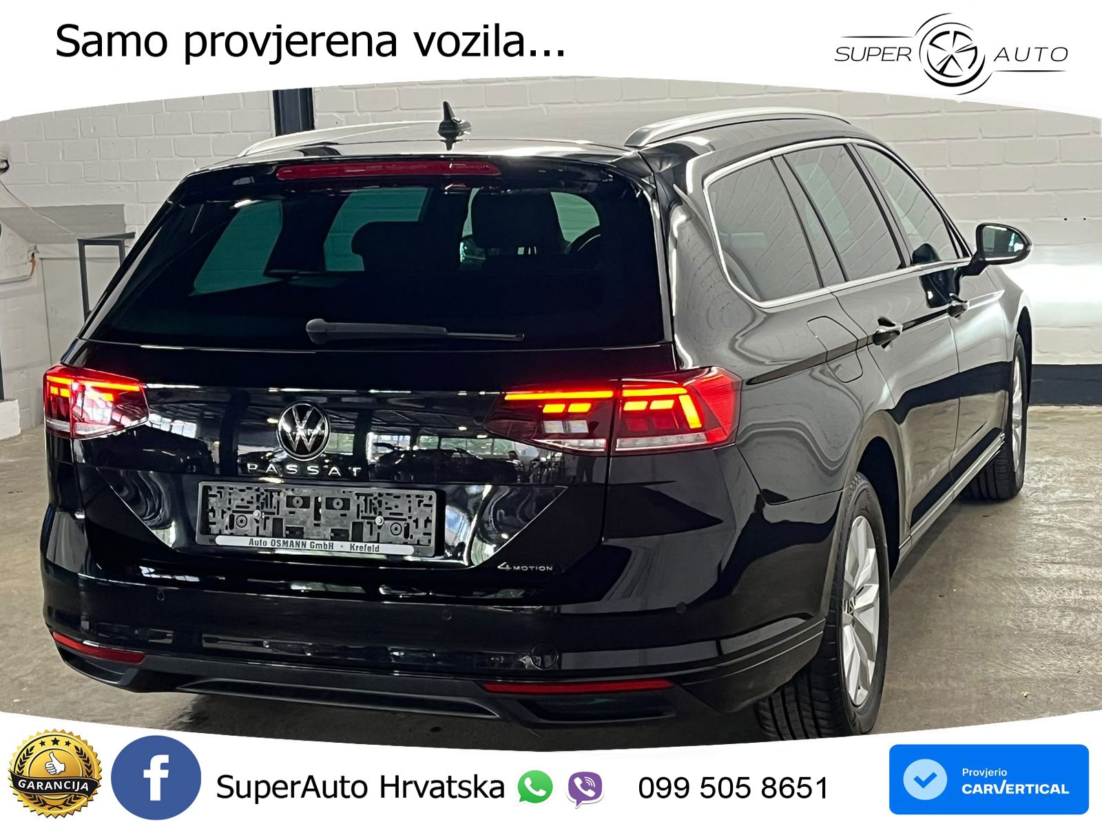 Volkswagen Passat Variant 2.0 TDI (200 KS) 4MOTION DSG Business LED+GR SJED+ACC