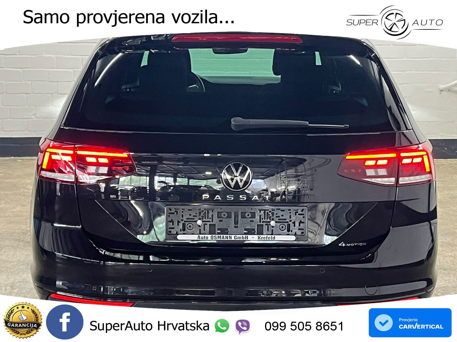 Volkswagen Passat Variant 2.0 TDI (200 KS) 4MOTION DSG Business LED+GR SJED+ACC