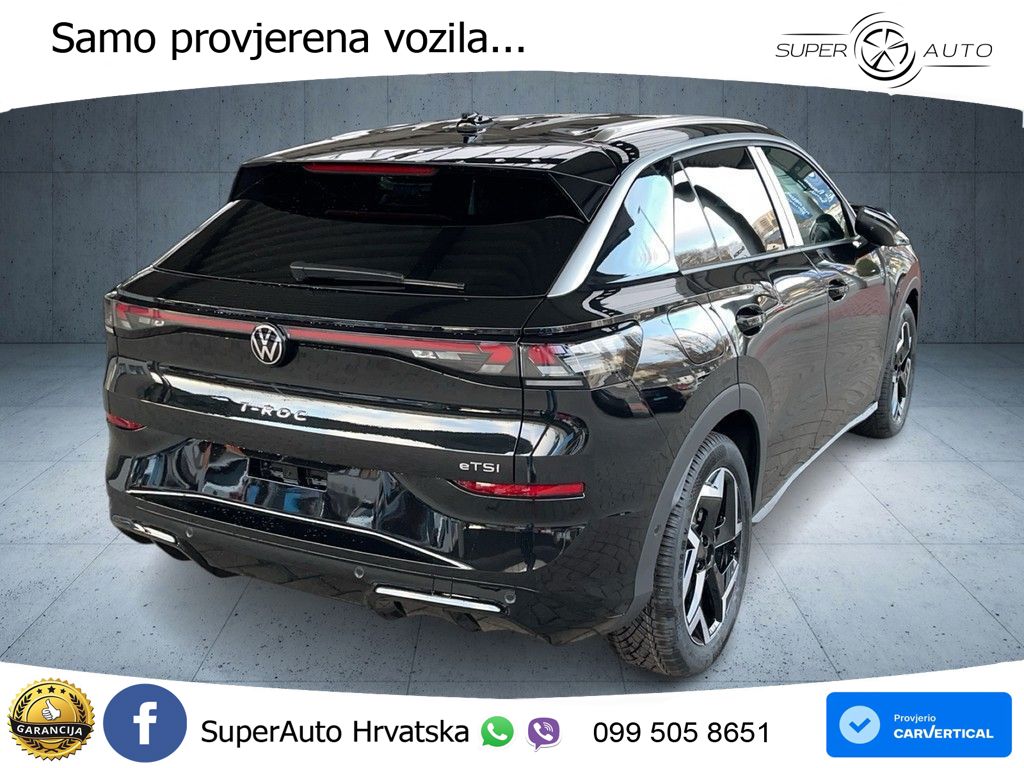 Volkswagen T-Roc 1.5 eTSI (150 KS)  DSG LED+GR SJED+ACC