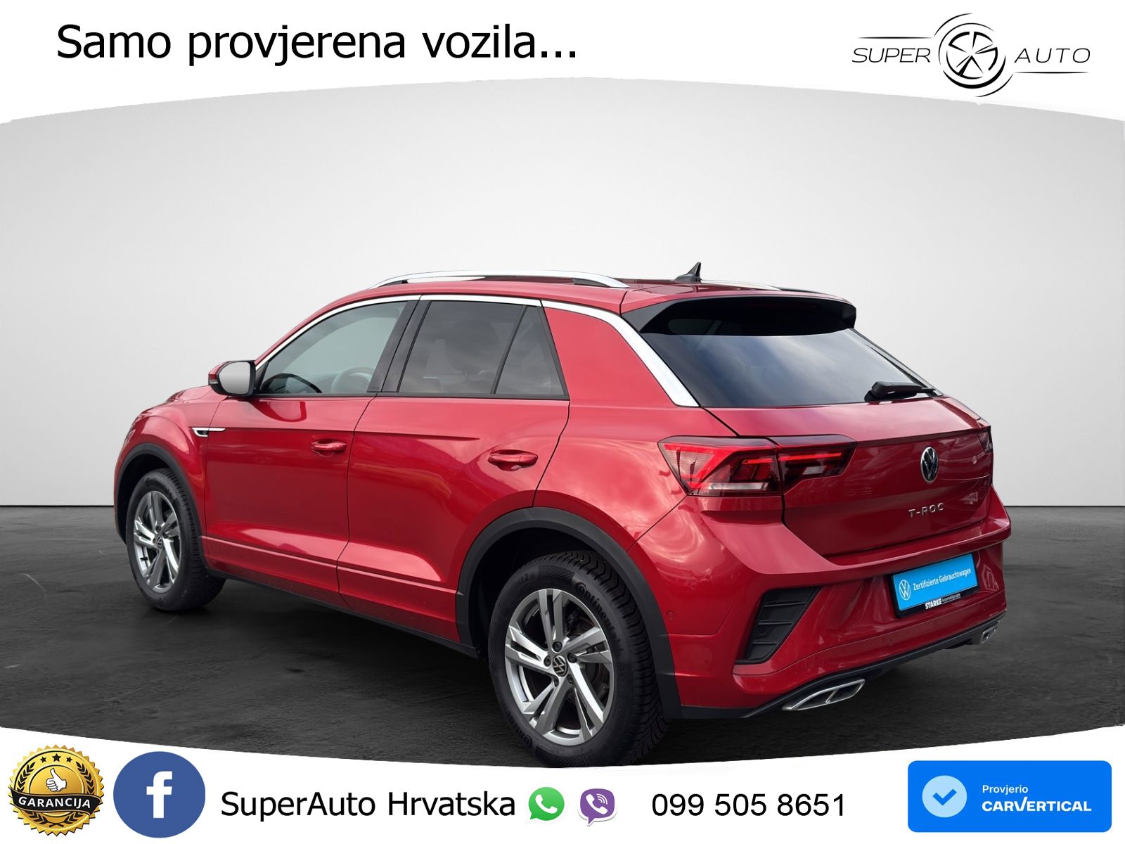 Volkswagen T-Roc I 1.5 TSI (150 KS) DSG LED+GR SJED+ACC