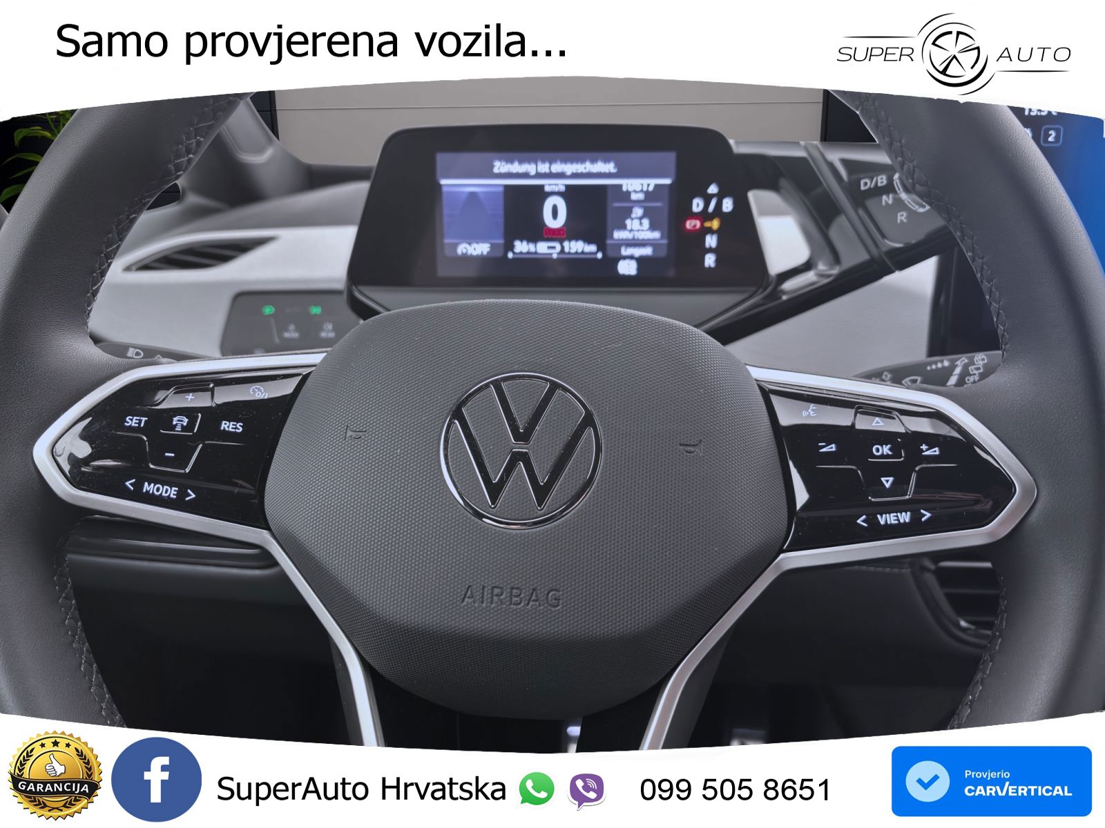 Volkswagen ID.3 Pro 62 kWh (204 KS) LED+GR SJED+ACC