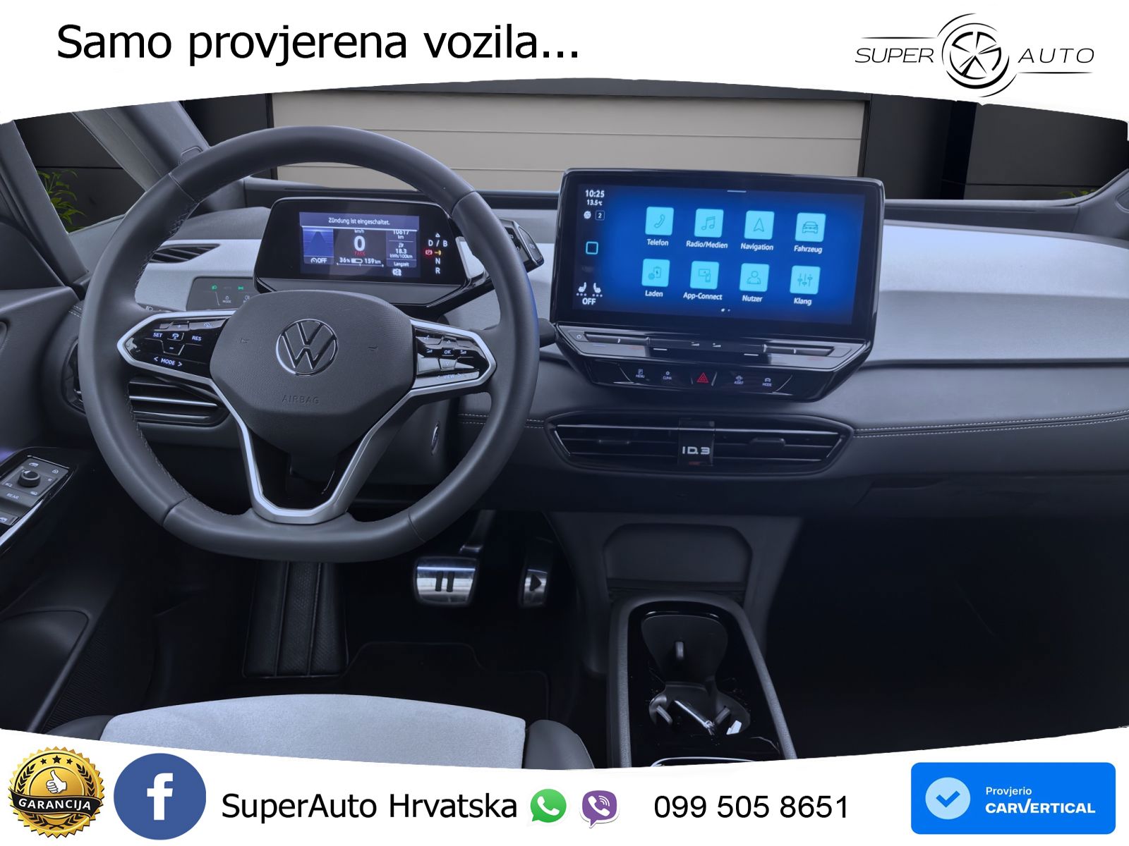 Volkswagen ID.3 Pro 62 kWh (204 KS) LED+GR SJED+ACC