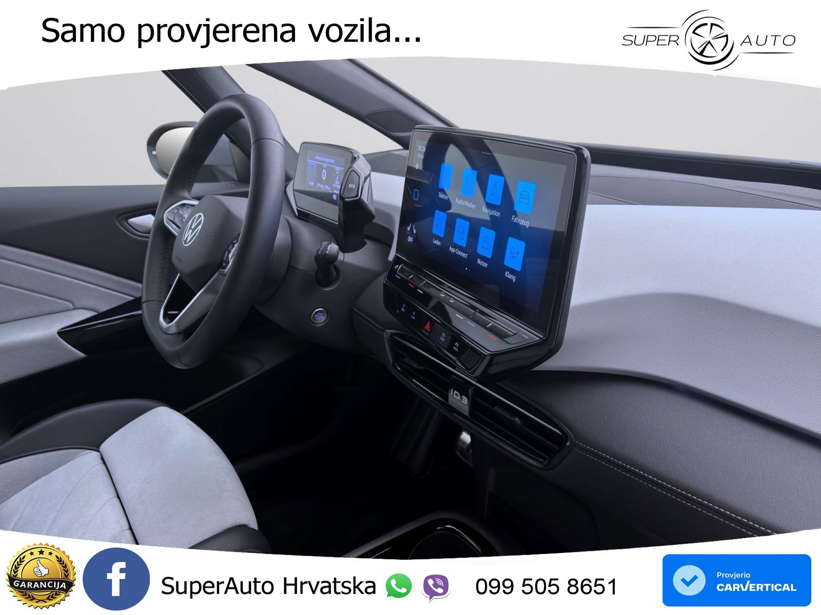 Volkswagen ID.3 Pro 62 kWh (204 KS) LED+GR SJED+ACC