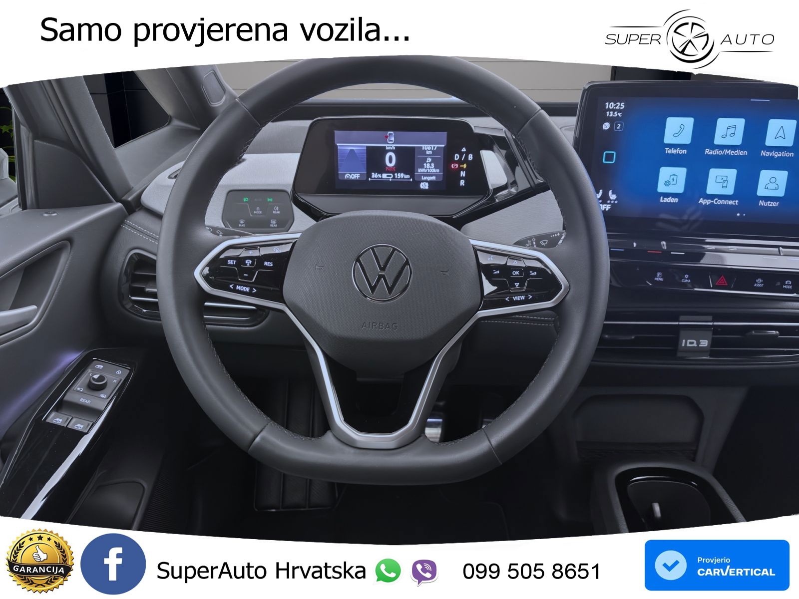 Volkswagen ID.3 Pro 62 kWh (204 KS) LED+GR SJED+ACC
