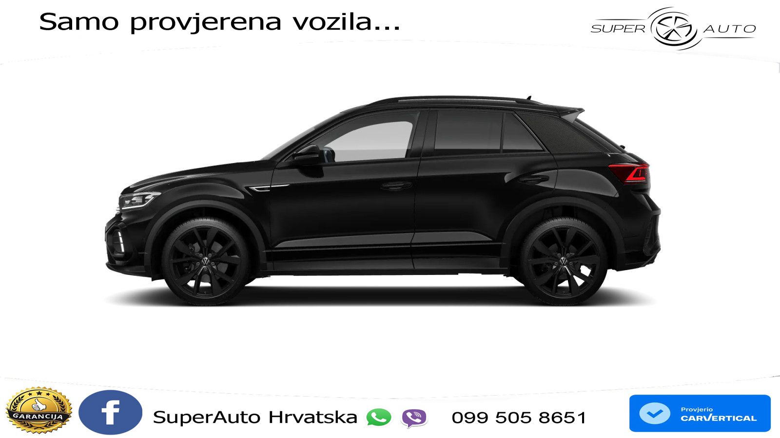 Volkswagen T-Roc 1.5 TSI (150 KS) DSG R-Line LED+GR SJED+ACC