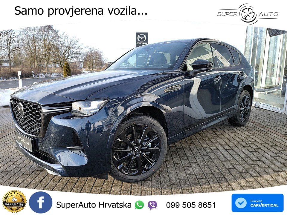 Mazda CX-60 3.3 e-Skyactiv D (254 KS) AWD Automatic MATRIX+GR SJED+KAM