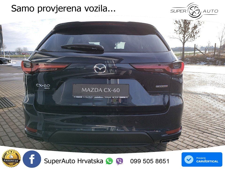 Mazda CX-60 3.3 e-Skyactiv D (254 KS) AWD Automatic MATRIX+GR SJED+KAM