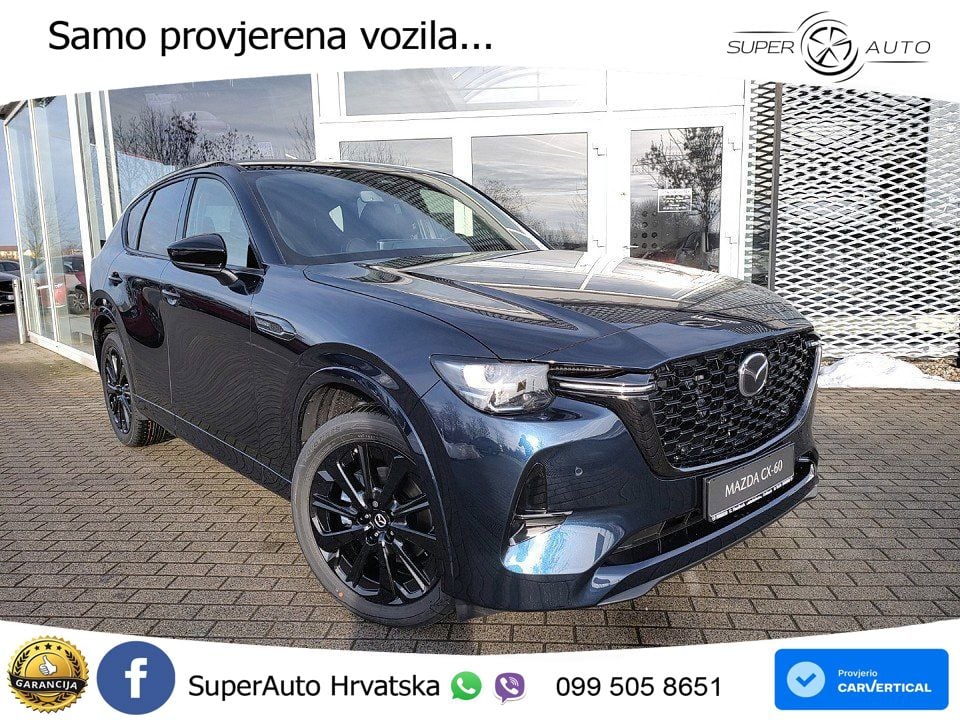 Mazda CX-60 3.3 e-Skyactiv D (254 KS) AWD Automatic MATRIX+GR SJED+KAM