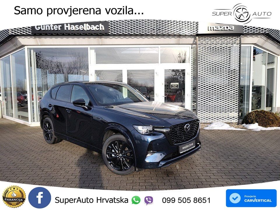 Mazda CX-60 3.3 e-Skyactiv D (254 KS) AWD Automatic MATRIX+GR SJED+KAM