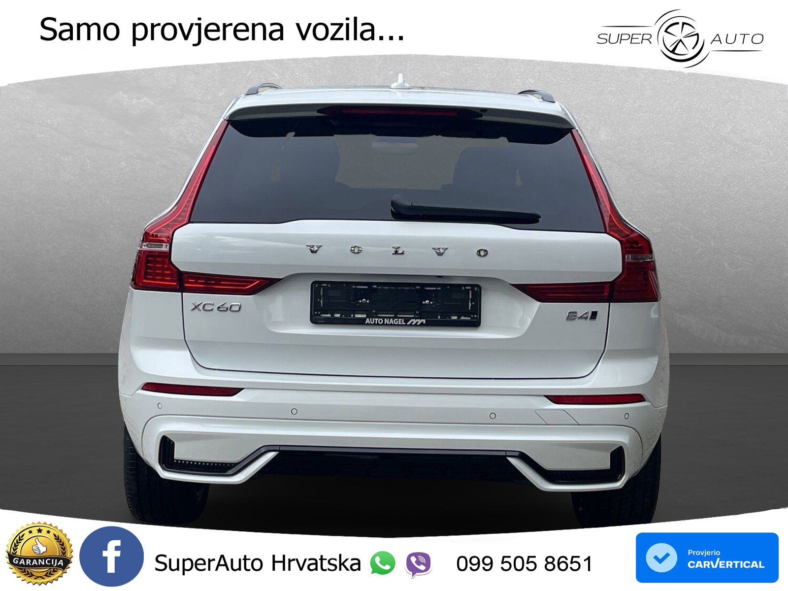 Volvo XC60 B4 Diesel AWD Geartronic ACC+GR SJED+360+PANO