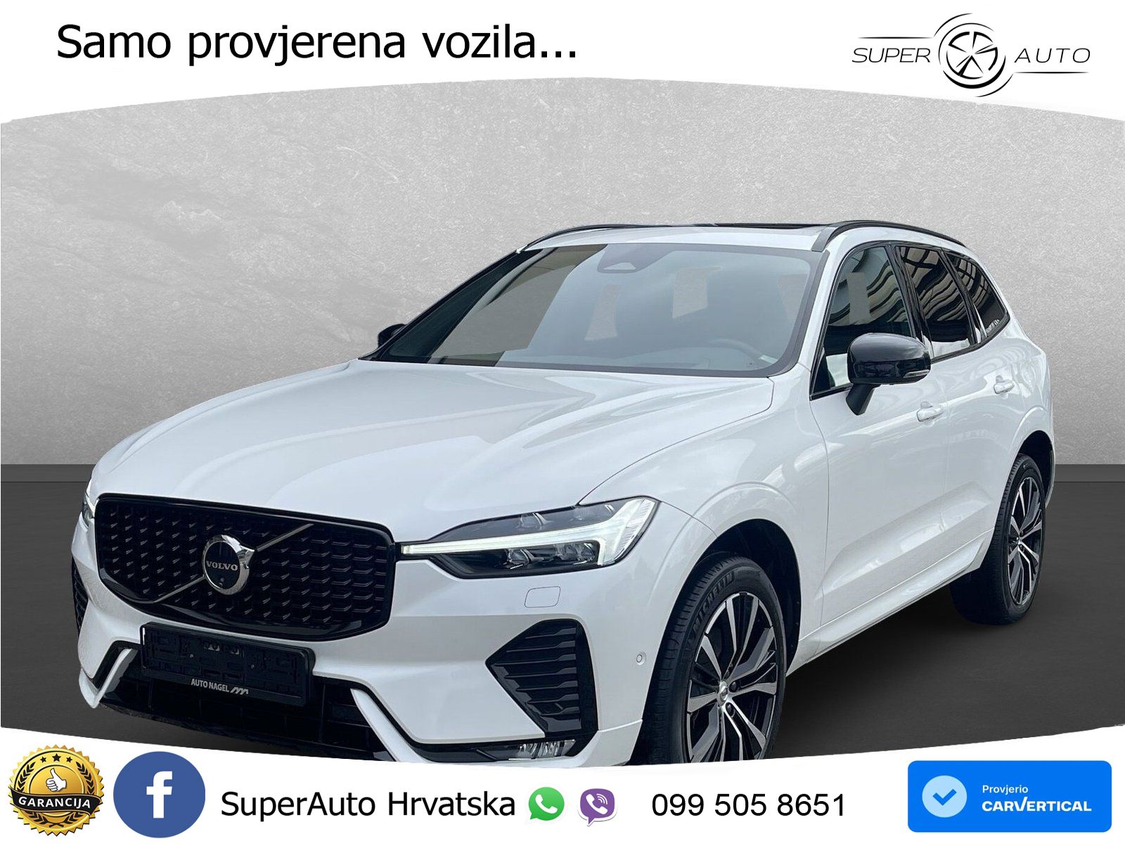 Volvo XC60 B4 Diesel AWD Geartronic ACC+GR SJED+360+PANO