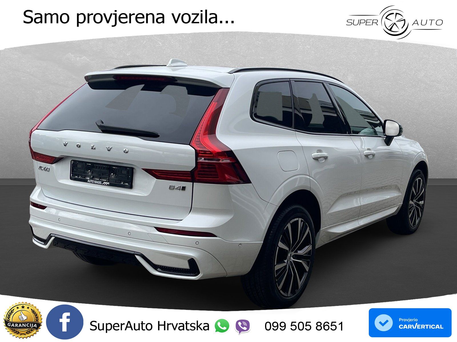 Volvo XC60 B4 Diesel AWD Geartronic ACC+GR SJED+360+PANO