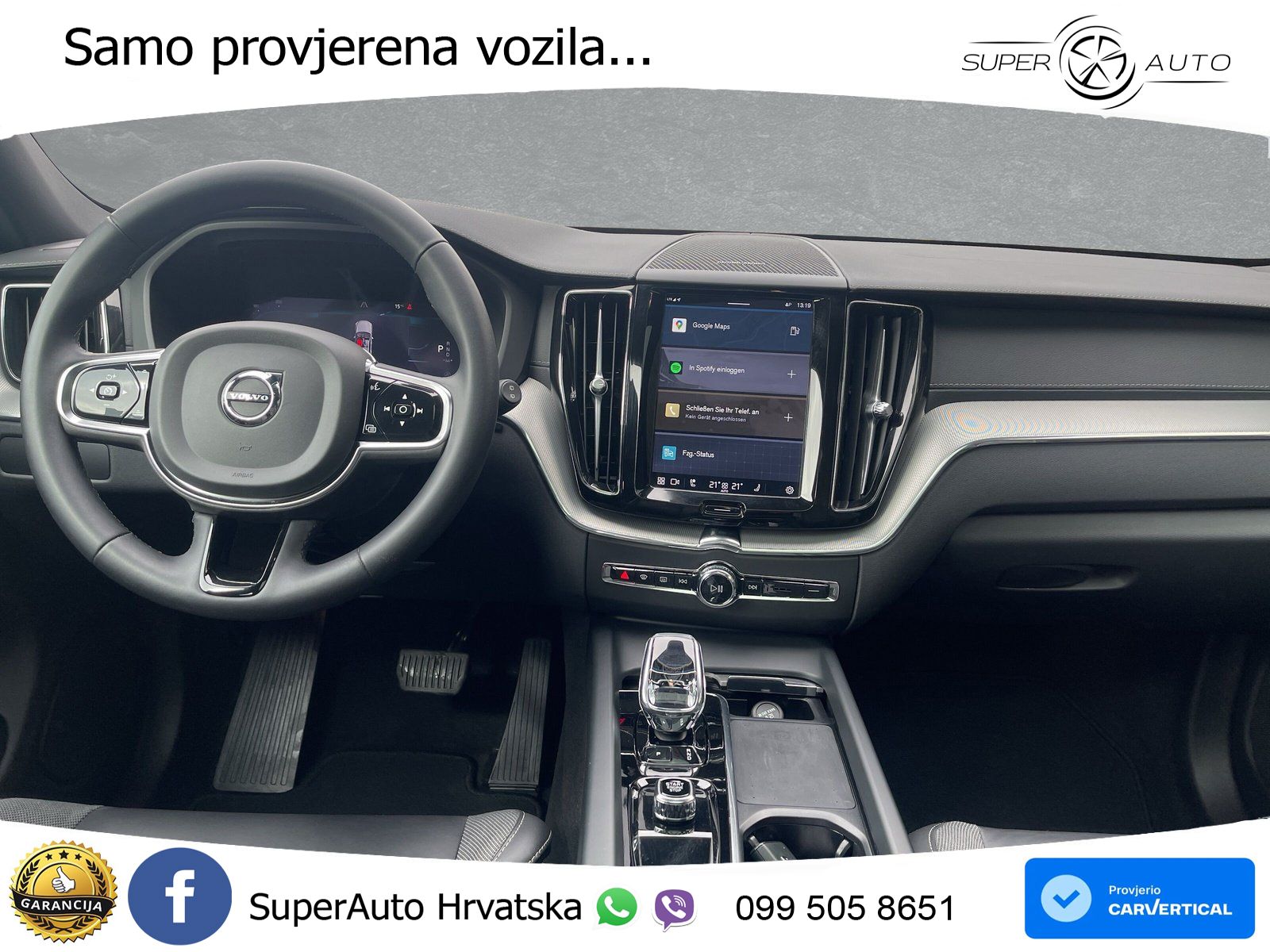 Volvo XC60 B4 Diesel AWD Geartronic ACC+GR SJED+360+PANO