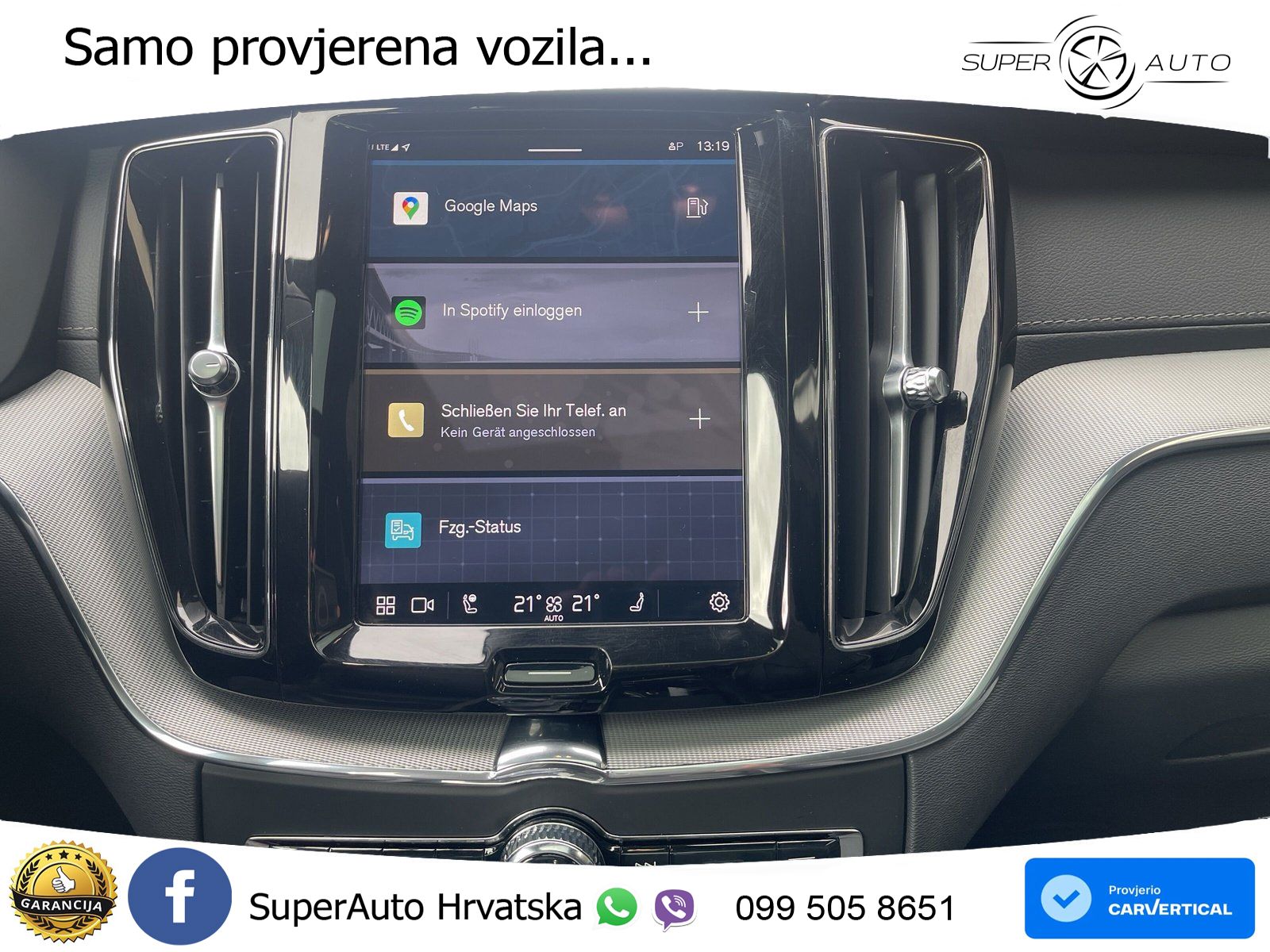 Volvo XC60 B4 Diesel AWD Geartronic ACC+GR SJED+360+PANO