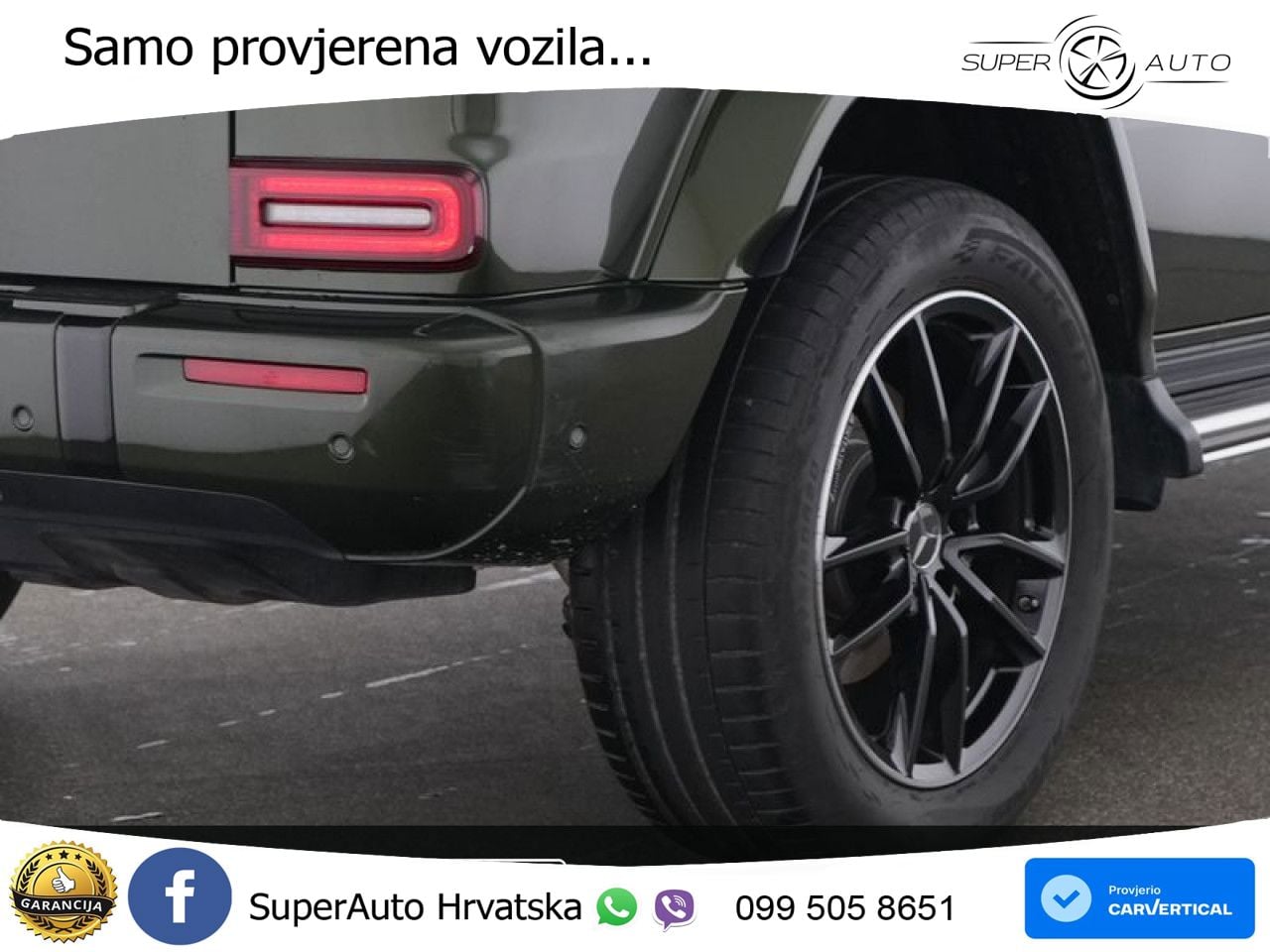 Mercedes G 450d Long (367 KS) 4MATIC 9G-TRONIC AMG LED+GR SJED+ACC