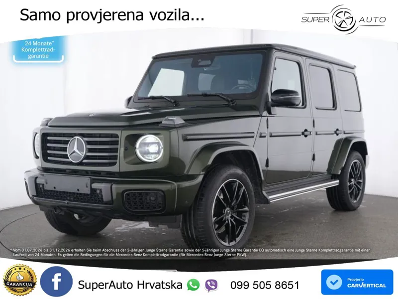 Mercedes G 450d Long (367 KS) 4MATIC 9G-TRONIC AMG LED+GR SJED+ACC