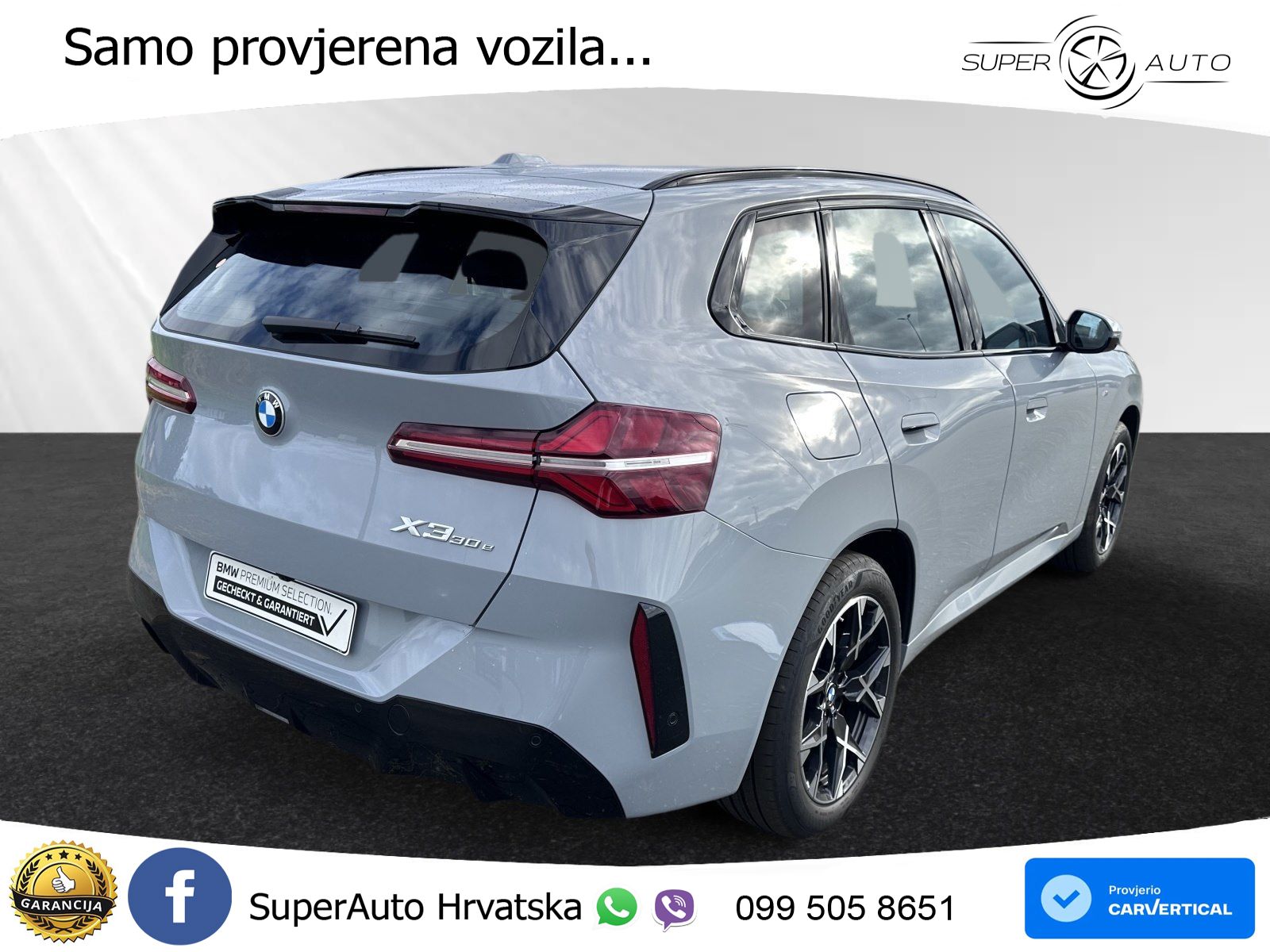 BMW X3 30e xDrive Steptronic M Sport LED+GR SJED+ACC