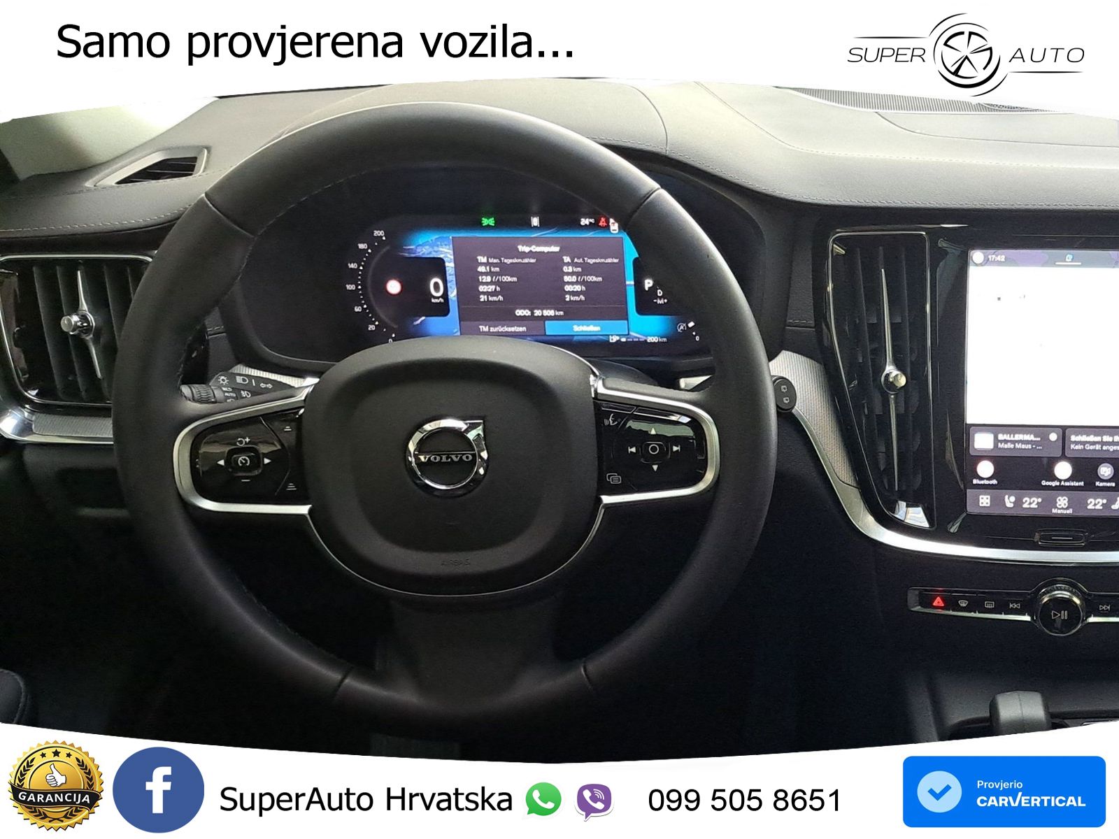 Volvo V60 Cross Country 2.0 B5 AWD Automatic ACC+HEAD+4xGR SJED+360+PANO