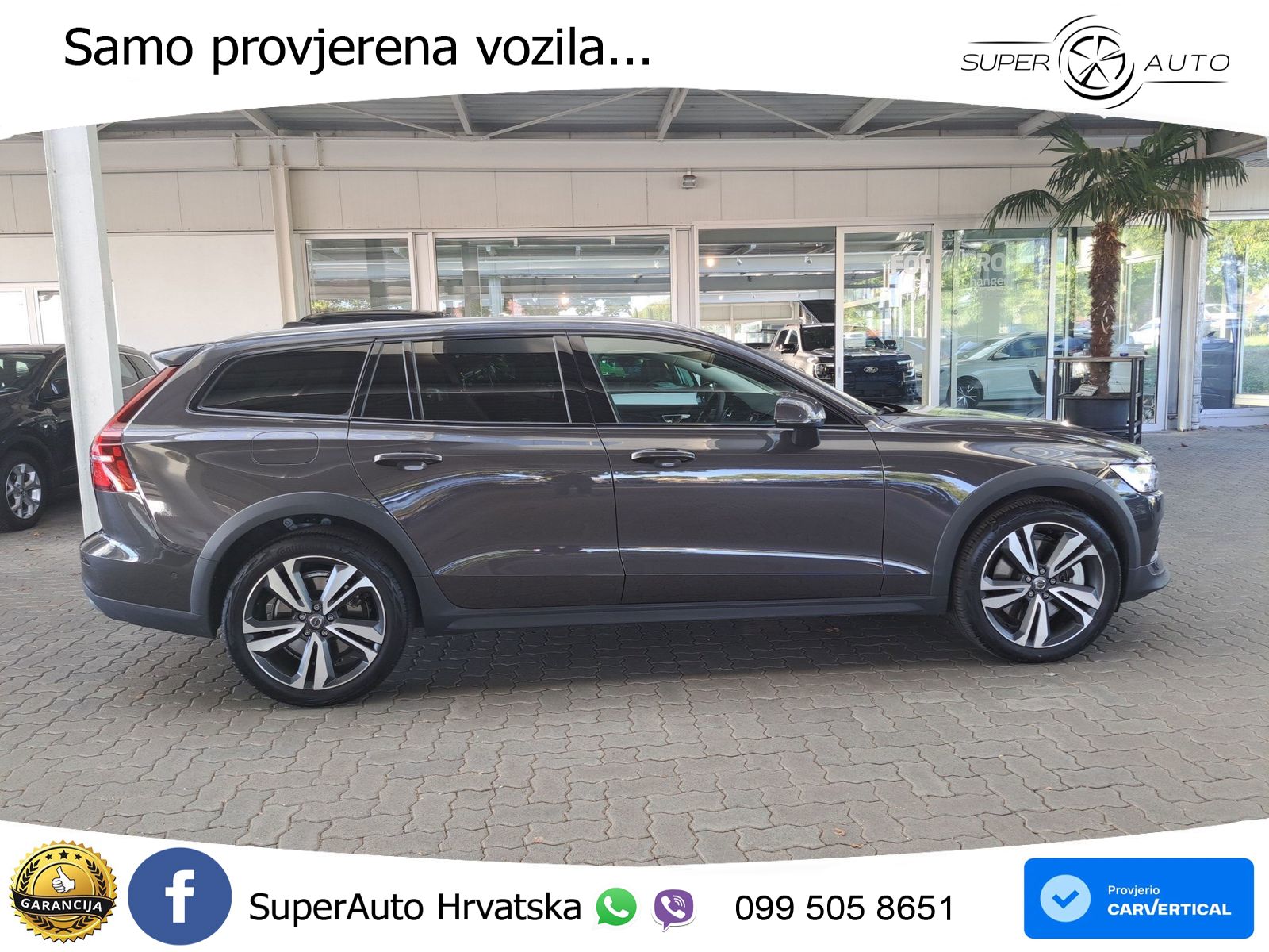 Volvo V60 Cross Country 2.0 B5 AWD Automatic ACC+HEAD+4xGR SJED+360+PANO