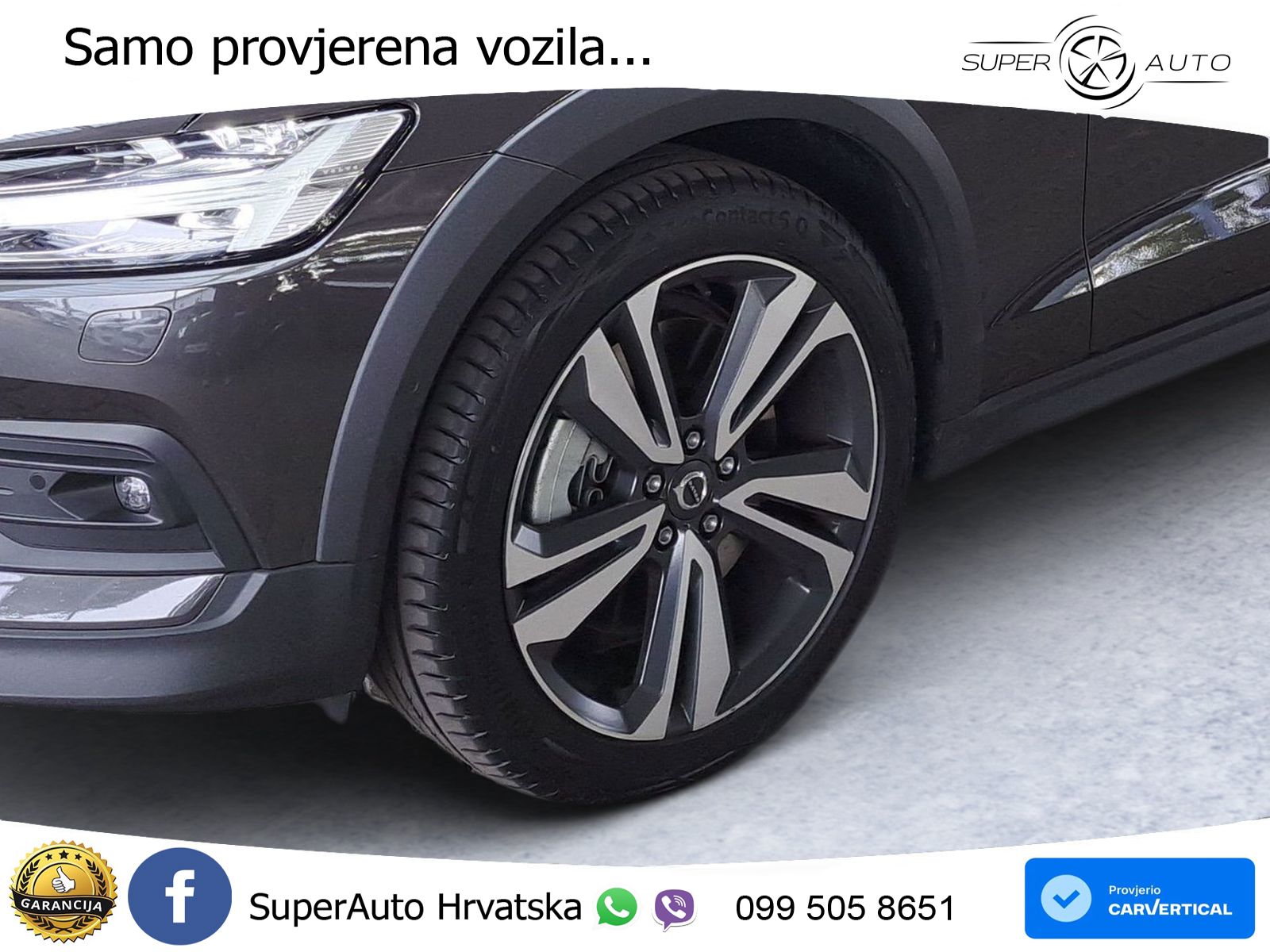 Volvo V60 Cross Country 2.0 B5 AWD Automatic ACC+HEAD+4xGR SJED+360+PANO