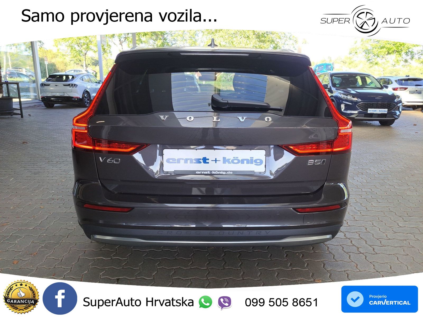 Volvo V60 Cross Country 2.0 B5 AWD Automatic ACC+HEAD+4xGR SJED+360+PANO