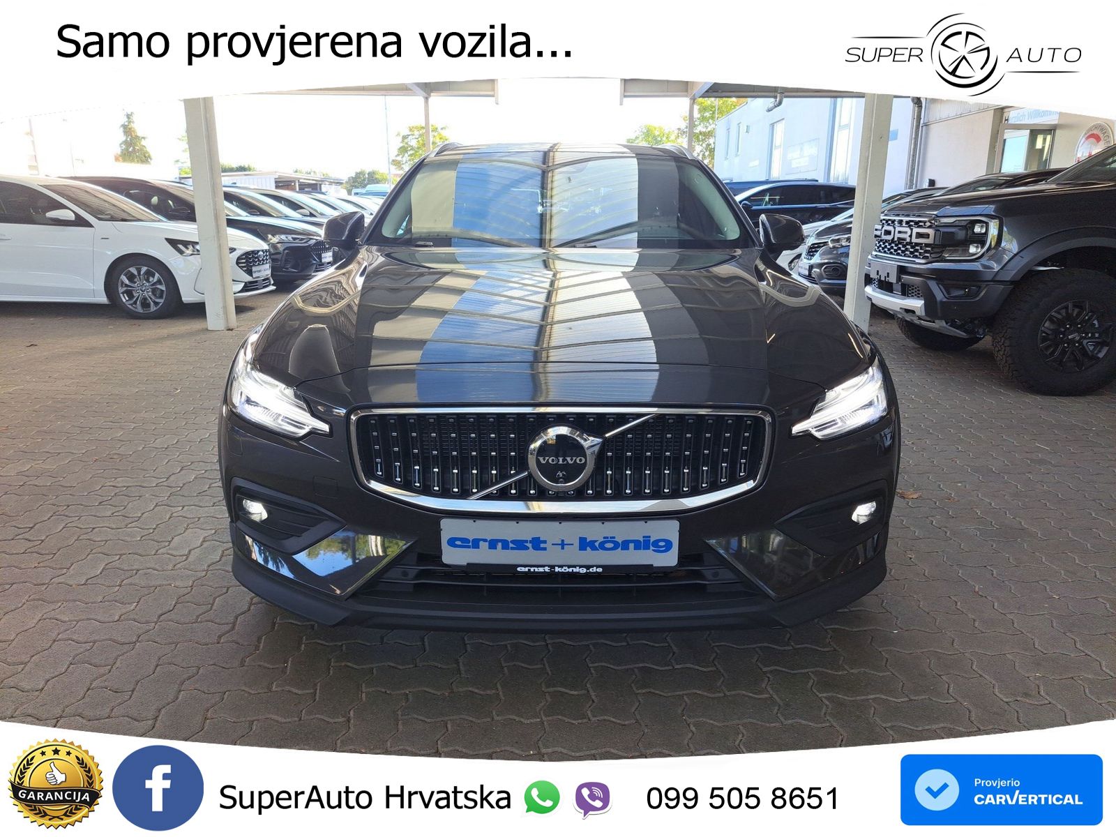 Volvo V60 Cross Country 2.0 B5 AWD Automatic ACC+HEAD+4xGR SJED+360+PANO