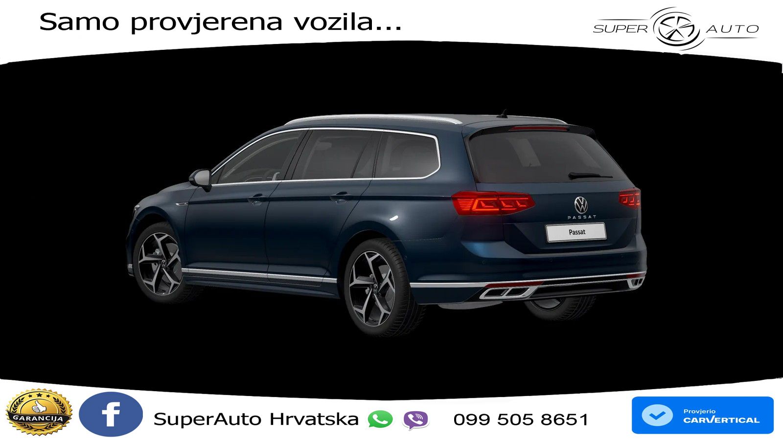 Volkswagen Passat Variant 2.0 TDI (200 KS) DSG R-Line MATRIX+GR SJED+KAM
