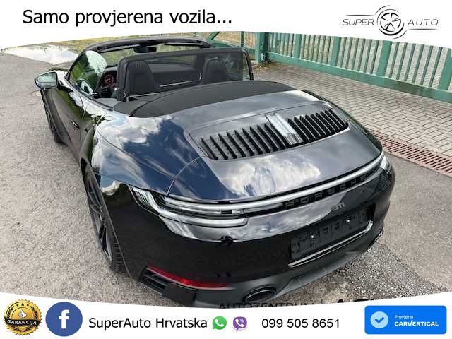 Porsche 911 Carrera GTS Cabriolet 3.0 (480 KS) PDK LED+GR SJED+ACC