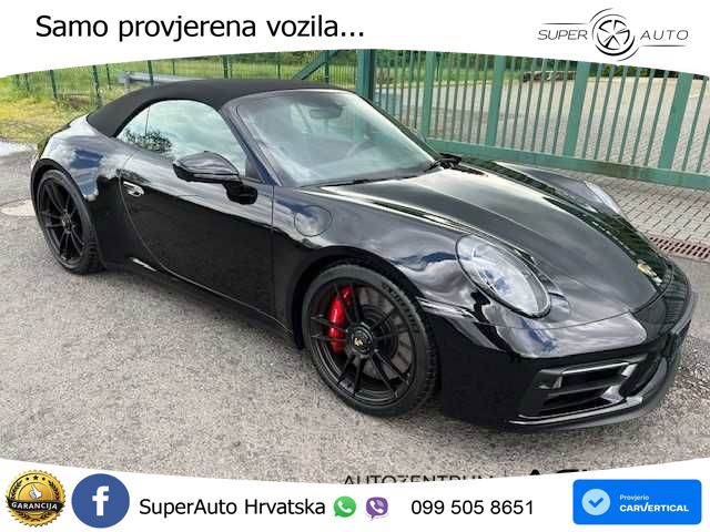 Porsche 911 Carrera GTS Cabriolet 3.0 (480 KS) PDK LED+GR SJED+ACC