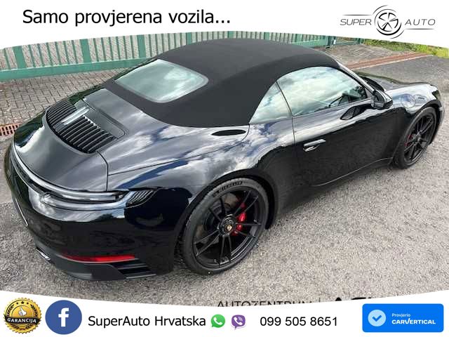Porsche 911 Carrera GTS Cabriolet 3.0 (480 KS) PDK LED+GR SJED+ACC
