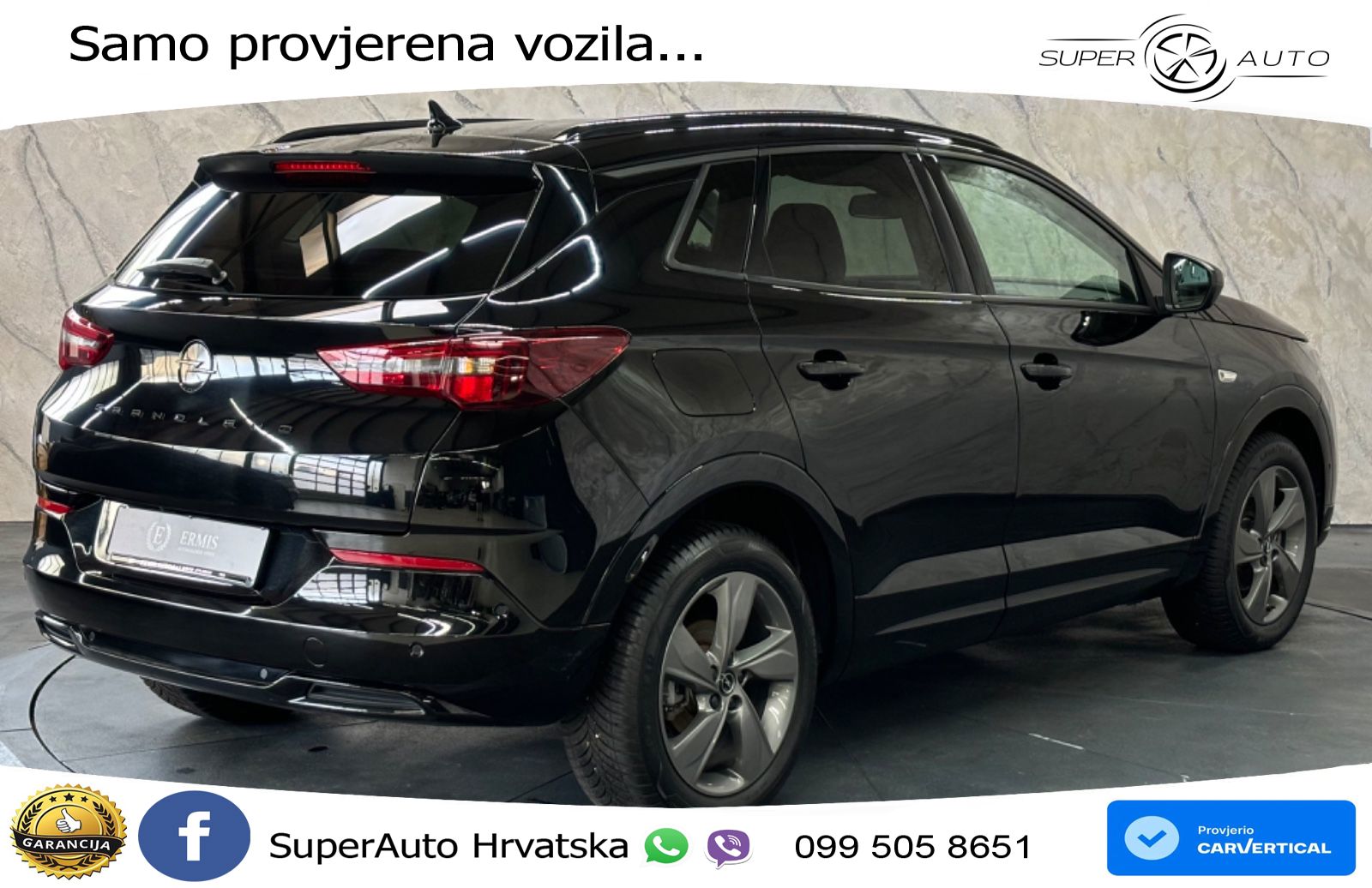 Opel Grandland 1.2i Turbo (130 KS) Automatic GS LED+GR SJED+ACC