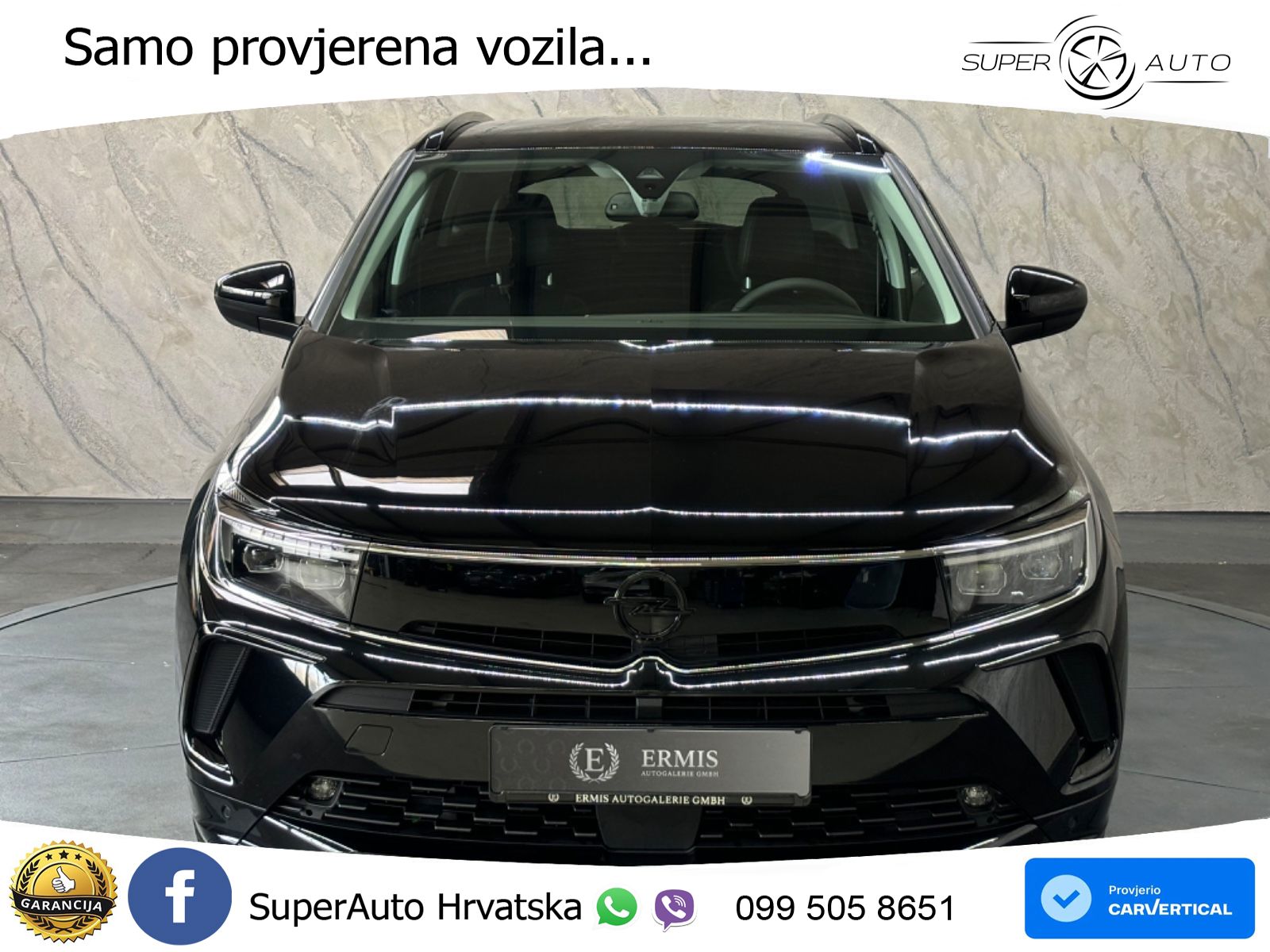Opel Grandland 1.2i Turbo (130 KS) Automatic GS LED+GR SJED+ACC