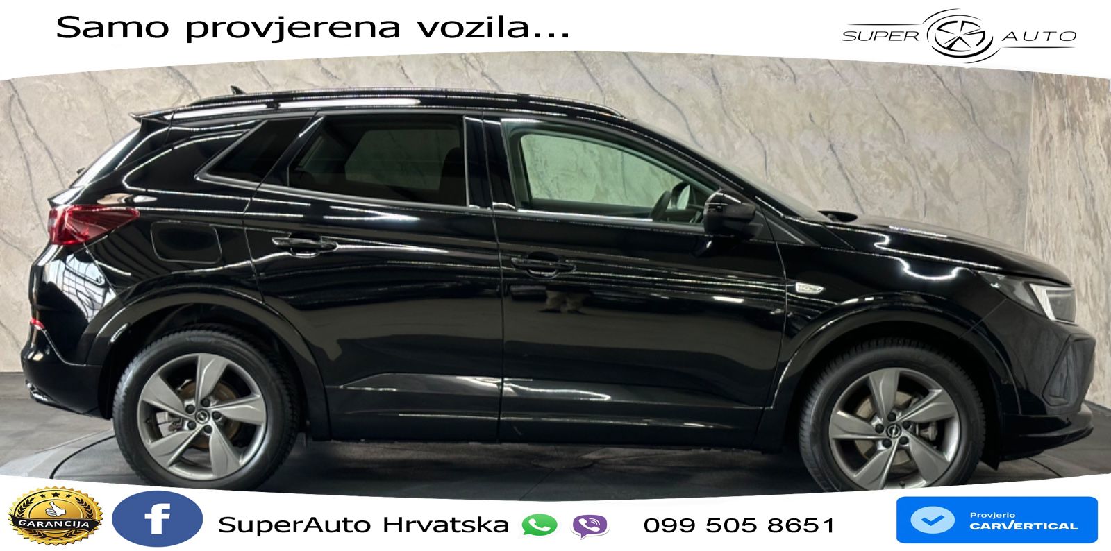 Opel Grandland 1.2i Turbo (130 KS) Automatic GS LED+GR SJED+ACC