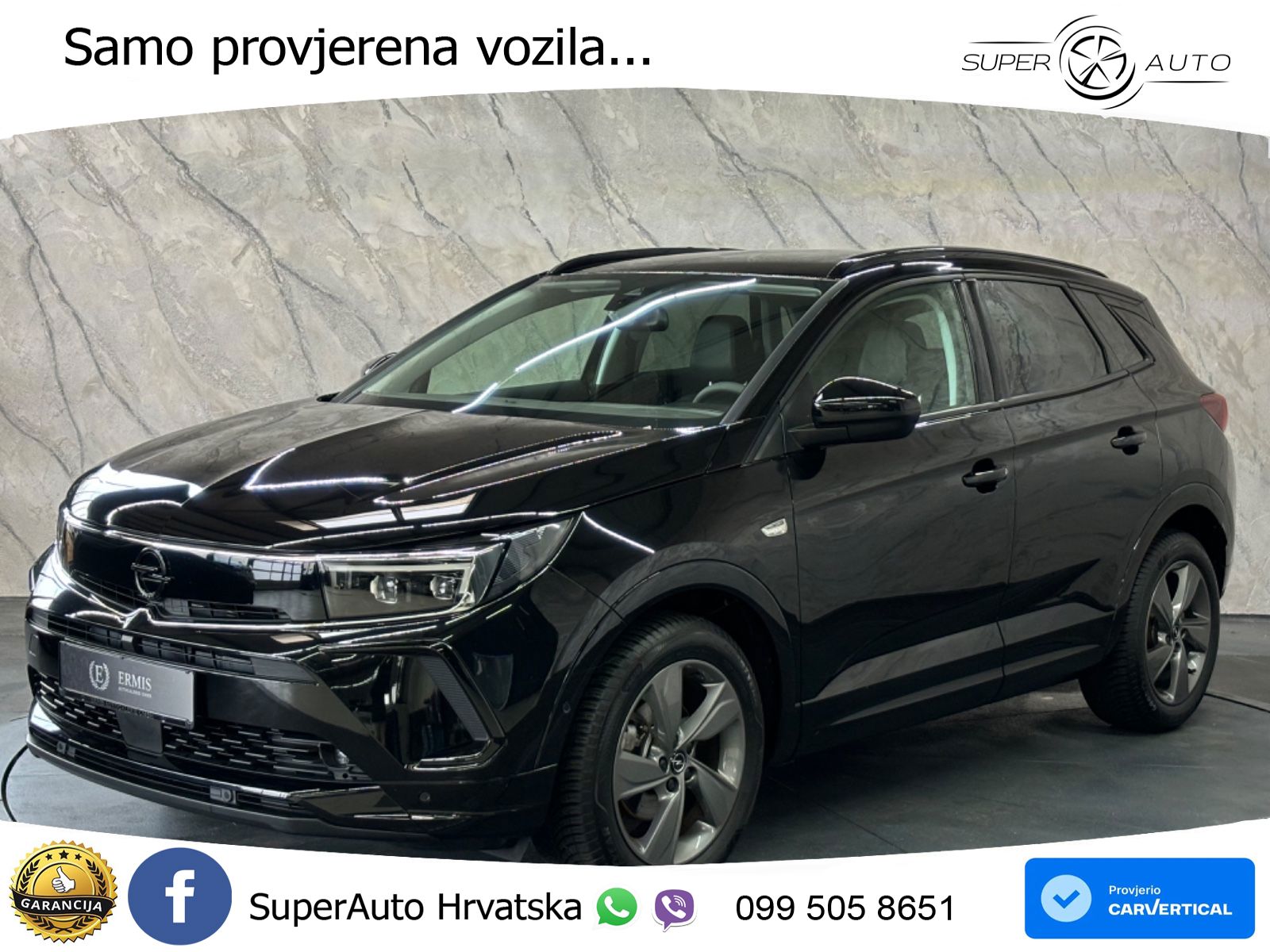 Opel Grandland 1.2i Turbo (130 KS) Automatic GS LED+GR SJED+ACC