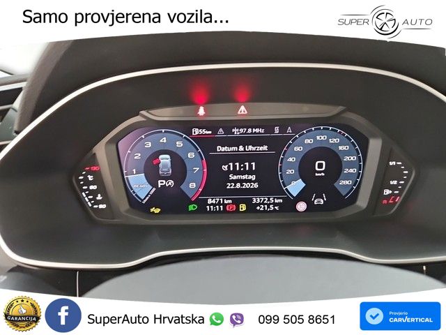 Audi Q3 1.5 TFSI (150 KS) S tronic advanced LED+GR SJED+ACC