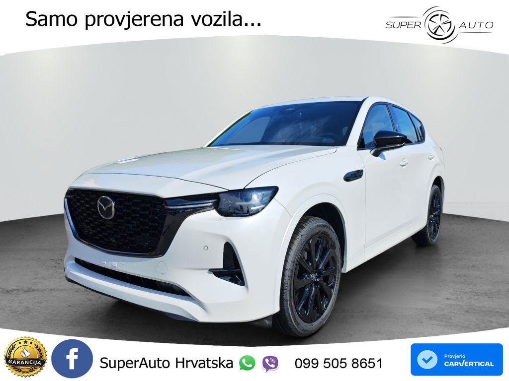 Mazda CX-60 3.3 e-Skyactiv D (254 KS) AWD Automatic LED+GR SJED+ACC