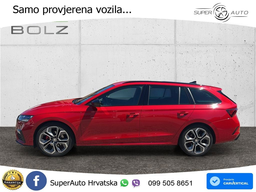 Škoda Octavia Combi RS 2.0 TDI (200 KS) DSG LED+GR SJED+ACC