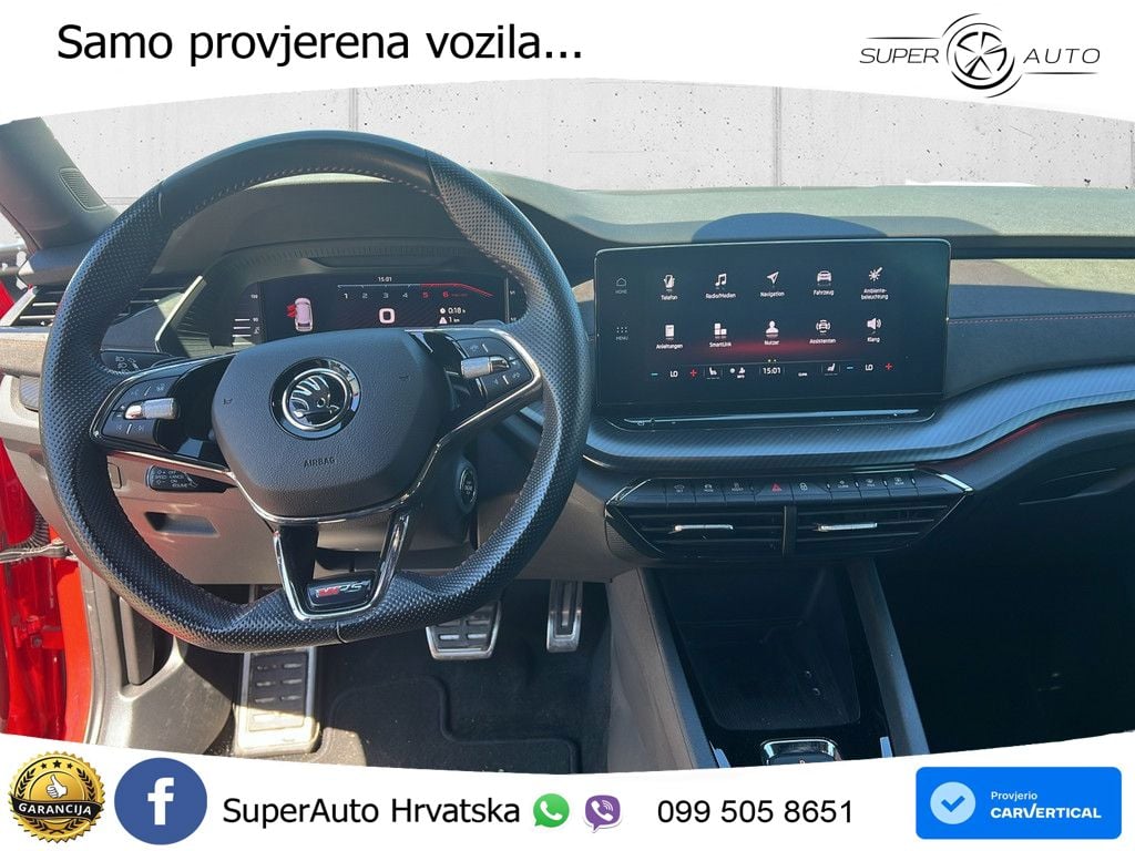 Škoda Octavia Combi RS 2.0 TDI (200 KS) DSG LED+GR SJED+ACC
