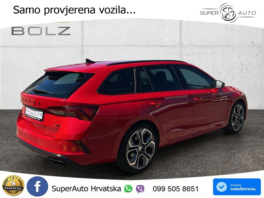 Škoda Octavia Combi RS 2.0 TDI (200 KS) DSG LED+GR SJED+ACC