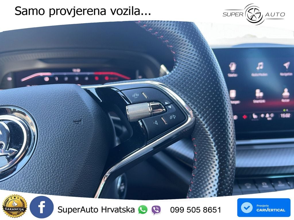 Škoda Octavia Combi RS 2.0 TDI (200 KS) DSG LED+GR SJED+ACC
