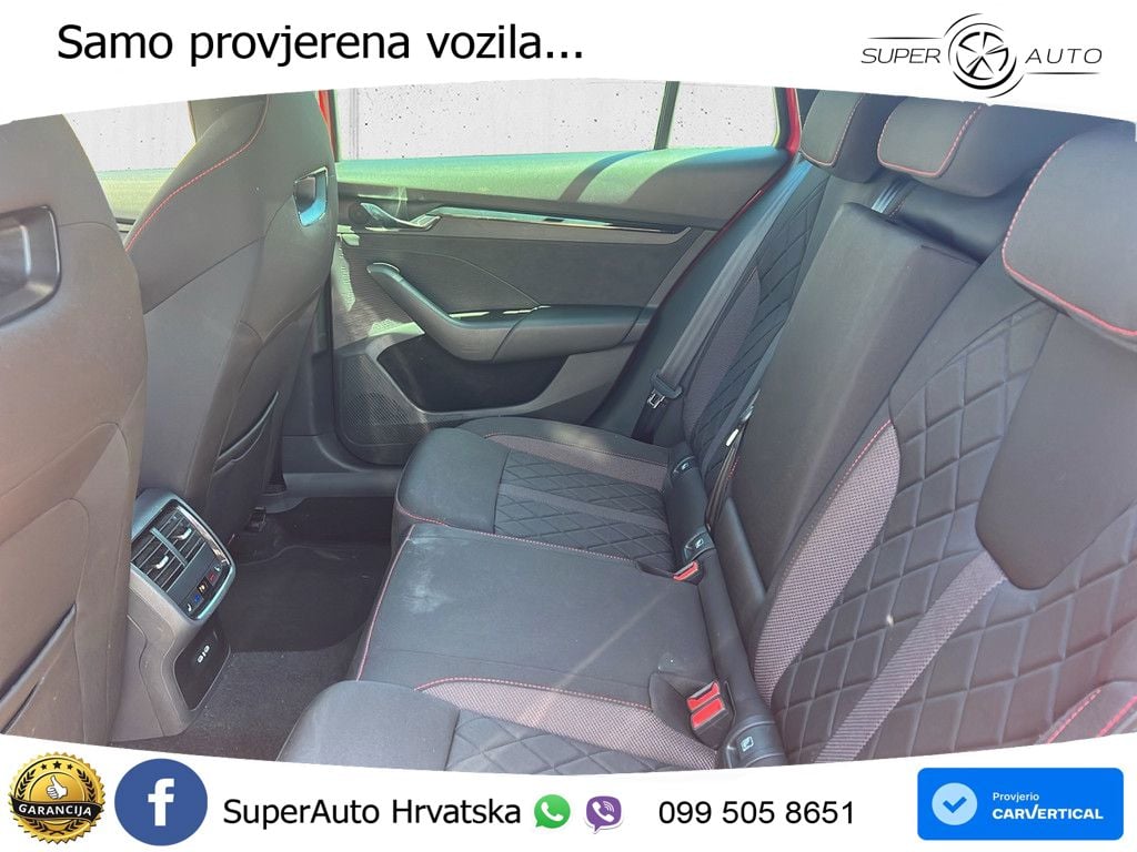 Škoda Octavia Combi RS 2.0 TDI (200 KS) DSG LED+GR SJED+ACC