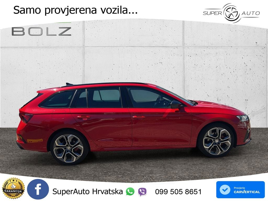Škoda Octavia Combi RS 2.0 TDI (200 KS) DSG LED+GR SJED+ACC