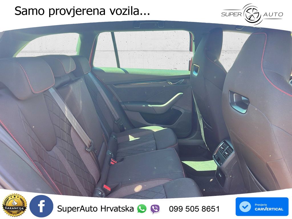 Škoda Octavia Combi RS 2.0 TDI (200 KS) DSG LED+GR SJED+ACC