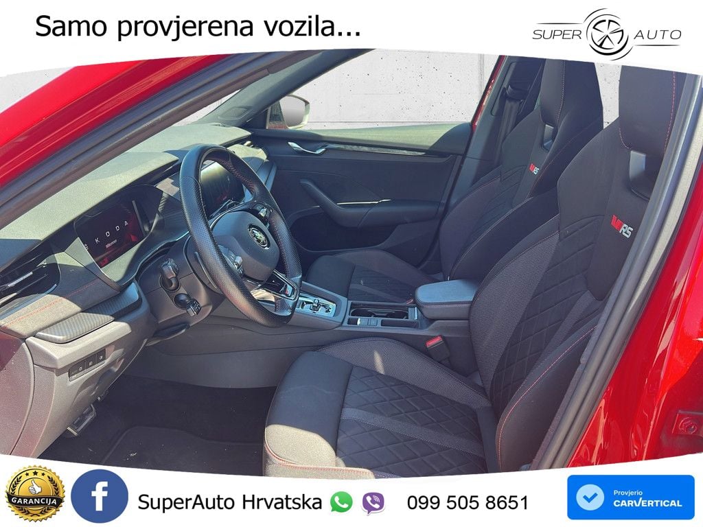 Škoda Octavia Combi RS 2.0 TDI (200 KS) DSG LED+GR SJED+ACC