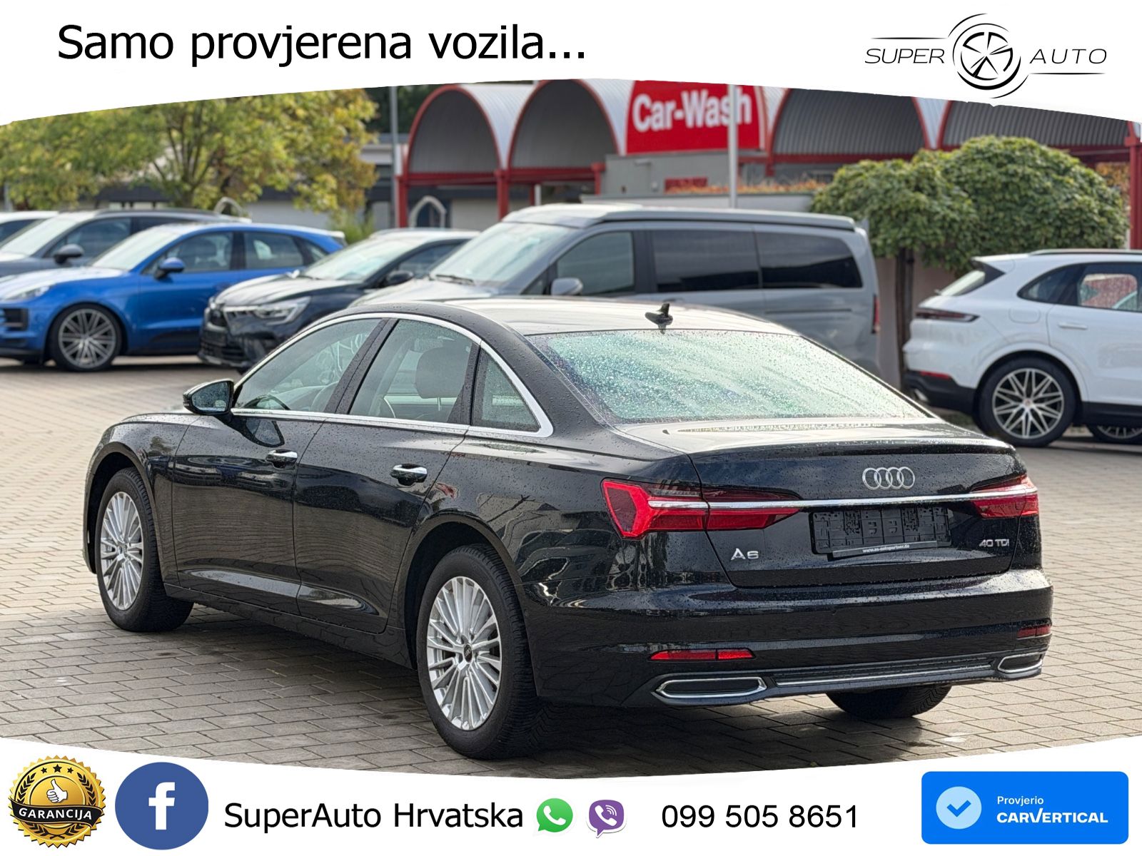 Audi A6 40 TDI (204 KS) S tronic LED+GR SJED+ACC