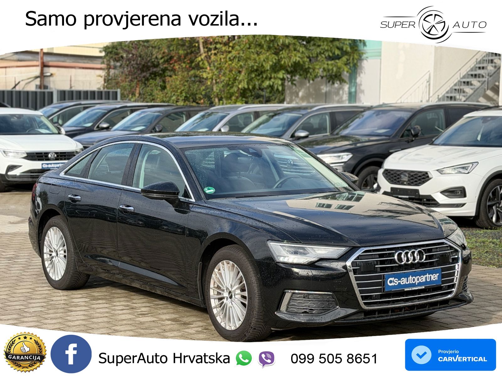 Audi A6 40 TDI (204 KS) S tronic LED+GR SJED+ACC