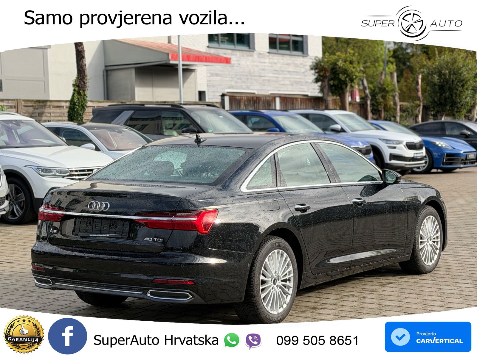 Audi A6 40 TDI (204 KS) S tronic LED+GR SJED+ACC