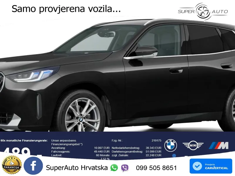 BMW X3 20d xDrive Steptronic LED+GR SJED+ACC