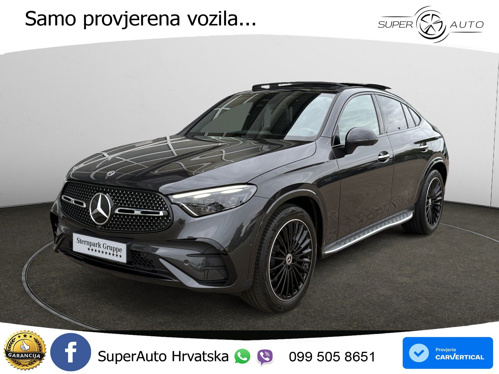 Mercedes GLC Coupe 300 (258 KS) 4MATIC 9G-TRONIC AMG ACC+GR SJED+360+PANO